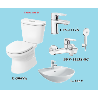 COMBO INAX C-306VA + L-285V + LFV-1112S + BFV-1113S-8C