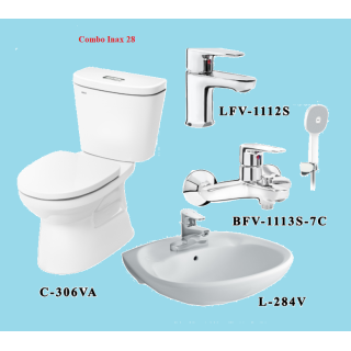 COMBO INAX C-306VA + L-284V + LFV-1112S + BFV-1113S-7C