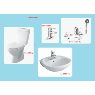 COMBO INAX C-108VA + L-284V + LFV-1111S + BFV-1113S-4C
