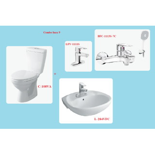 COMBO INAX C-108VA + L-284V + LFV-1111S + BFV-1113S-7C