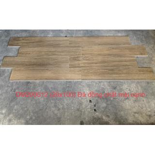 Gạch Giả Gỗ 20x100 Trung Quốc Đá Mờ Sọc Gỗ Nâu Vàng DM200512