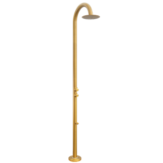 SEN TẮM BỂ BƠI NGOÀI TRỜI KANLY INOX 316L MÀU VÀNG XƯỚC KLS9007BG
