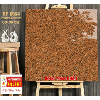GẠCH LÁT NỀN 60X60 BÓNG KÍNH TOÀN PHẦN KV6604