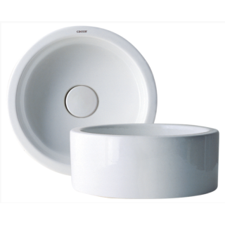 CHẬU RỬA LAVABO CAESAR LF5232 ĐẶT BÀN NẮP SỨ