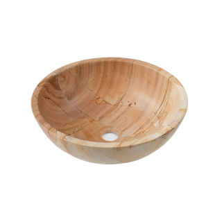 LAVABO ĐÁ MARBLE VÂN GỖ TỰ NHIÊN KANLY MAR13N