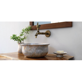 LAVABO MINI ĐỂ BÀN ĐÁ MARBLE KANLY MAR61V