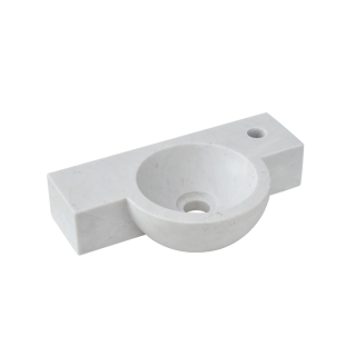 LAVABO MINI BẰNG ĐÁ TỰ NHIÊN TREO TƯỜNG MAR6M3V