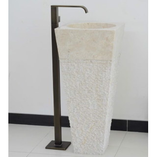 LAVABO ĐÁ TỰ NHIÊN TRỤ ĐỨNG KANLY MAR71Ri