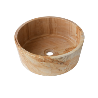 LAVABO ĐÁ MARBLE VÂN GỖ TỰ NHIÊN KANLY MAR723N