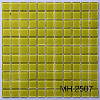 Gạch trang trí Mosaic thủy tinh đơn sắc MH 2507