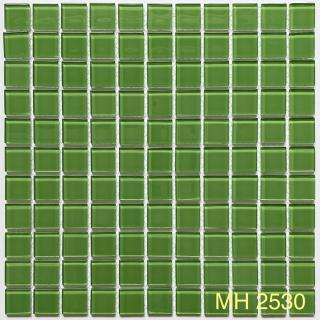 Gạch trang trí Mosaic thủy tinh đơn sắc MH 2530