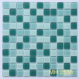 Gạch trang trí Mosaic thủy tinh MH 2538