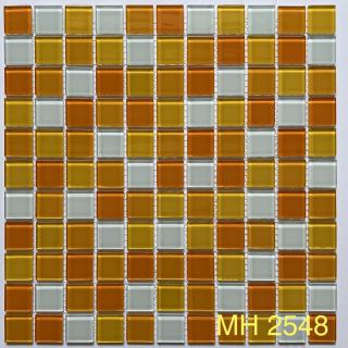 Gạch trang trí Mosaic thủy tinh MH 2548