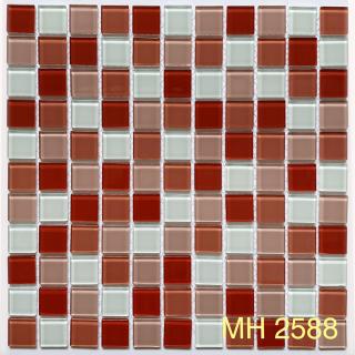 Gạch trang trí Mosaic thủy tinh MH 2588