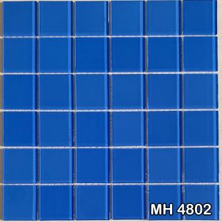 Gạch trang trí Mosaic thủy tinh đơn sắc MH 4802