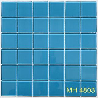 Gạch trang trí Mosaic thủy tinh đơn sắc MH 4803