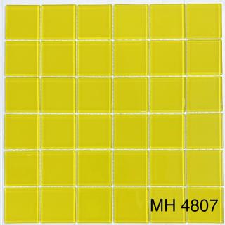 Gạch trang trí Mosaic thủy tinh đơn sắc MH 4807