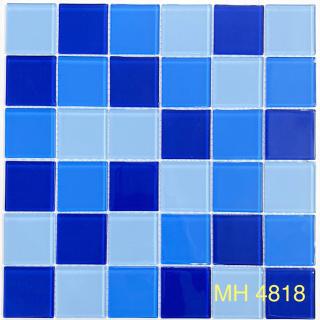 Gạch trang trí Mosaic thủy tinh MH 4818
