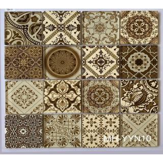 Gạch Mosaic Thủy Tinh Cao Cấp Giả Cổ MH - YYN10