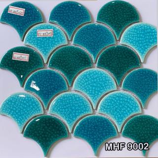 Gạch Mosaic Vảy Cá Gốm Sứ MHF 9002