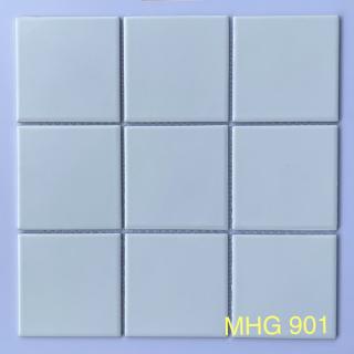 Gạch Mosaic Gốm sứ Trắng Men Trơn MHG 901