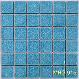 Gạch Mosaic Trang Trí Men Rạn Đơn Sắc MHG 915