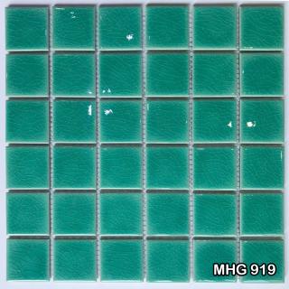 Gạch Mosaic Trang Trí Men Rạn Đơn Sắc MHG 919