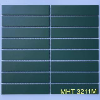 Gạch Mosaic Que Đũa Màu Xanh Men Trơn MHT 3211M