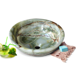 LAVABO ĐÁ TỰ NHIÊN ONYX KANLY ONY11