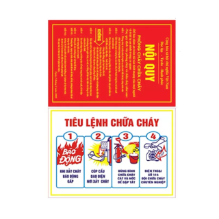 Nội quy tiêu lệnh