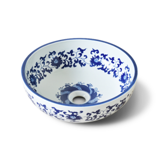 LAVABO SỨ HOA VĂN KANLY SU118