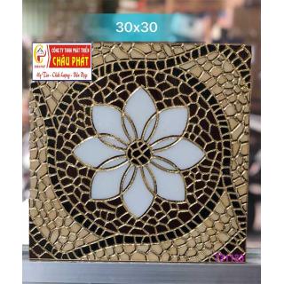 GẠCH TRANG TRÍ 30X30 NHŨ VÀNG T31133