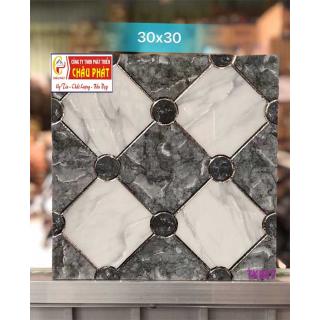 GẠCH TRANG TRÍ 30X30 NHŨ BẠC T887