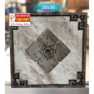 GẠCH TRANG TRÍ 30X30 NHŨ BẠC TM006