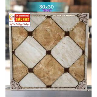 GẠCH TRANG TRÍ 30X30 NHŨ VÀNG TM007