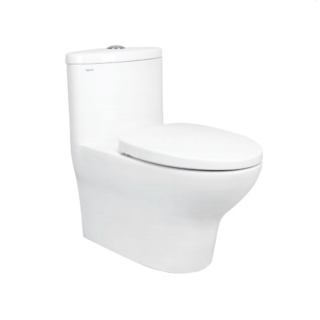 BỒN CẦU VIGLACERA V37 MỘT KHỐI XẢ NHẤN NẮP V68