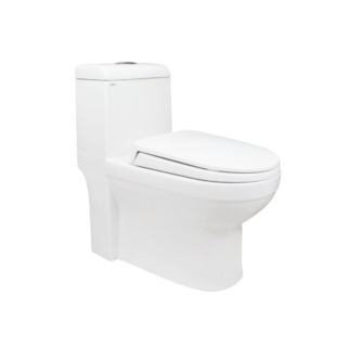 BỒN CẦU VIGLACERA V41 MỘT KHỐI XẢ NHẤN NẮP V86