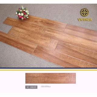 Gạch Lát Nền Giả Gỗ Thanh 15x80 Đá Mờ Men Matt VICENZA VC158103