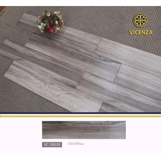 Gạch Lát Nền Giả Gỗ Thanh 15x80 Đá Mờ Men Matt VICENZA VC158105