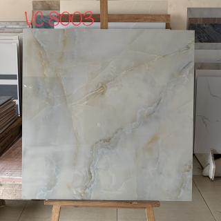Gạch Lát Nền 80x80 Bóng Kính Vân Đá Ngọc Thạch VICENZA VC8003