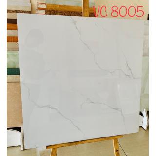 Gạch Lát Nền 80x80 Bóng Kính Trắng Vân Khói VICENZA VC8005