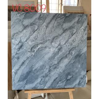 Gạch Lát Nền - Ốp Mặt Tiền 80x80 Bóng Kính Vân Đá Xanh Xám VICENZA VC8009