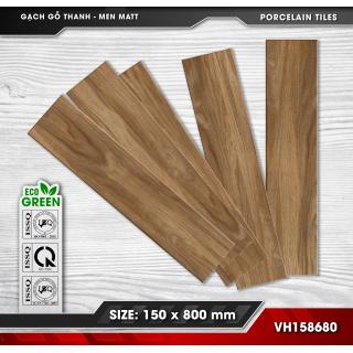 Gạch Lát Nền Giả Gỗ Thanh 15x80 Đá Mờ Men Matt VICENZA VH158680