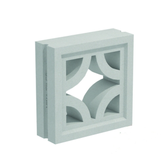 GẠCH BÔNG GIÓ VINA - N003 TRẮNG