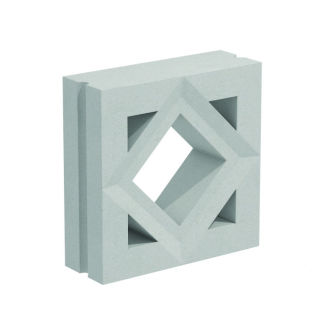 GẠCH BÔNG GIÓ VINA - N010 TRẮNG