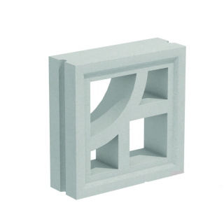 GẠCH BÔNG GIÓ VINA - N013 TRẮNG