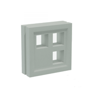 GẠCH BÔNG GIÓ VINA - N015 TRẮNG