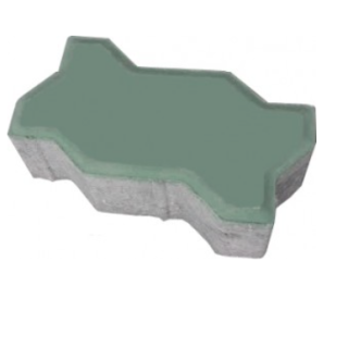 GẠCH VỈA HÈ TERRAZZO CON SÂU XANH