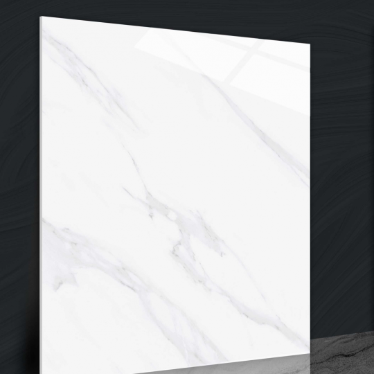 Gạch Vitto 80x80 Đá Bóng Kính Trắng Khói 0883