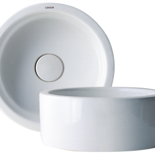CHẬU RỬA LAVABO CAESAR LF5231 ĐẶT BÀN NẮP SỨ